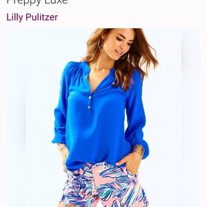 Lilly Pulitzer silk top